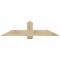 Ekena Millwork Eugene Rough Sawn Timber Gable Bracket, Douglas Fir, 60"W x 15"H x 2"D x 6"F, 6/12 Pitch GBW060X15X0206EUG00RDF - alternate 1